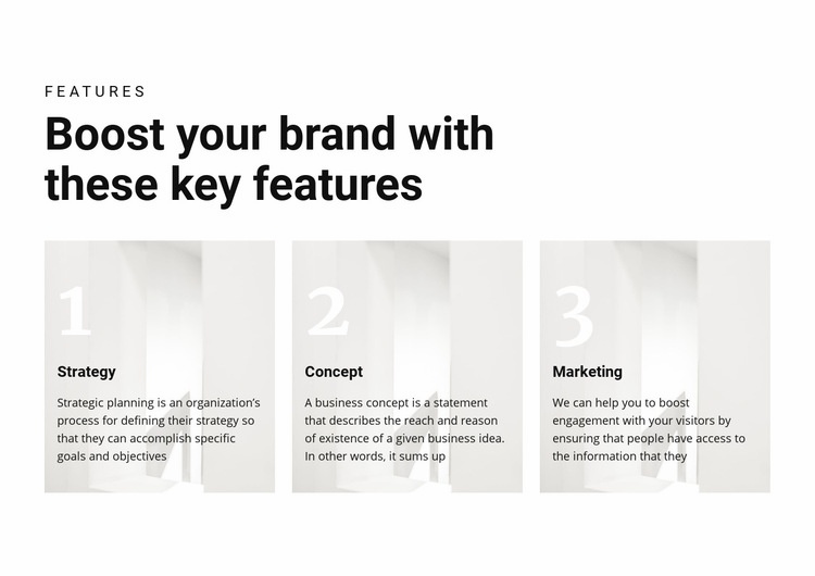 Important keys to victory Squarespace Template Alternative