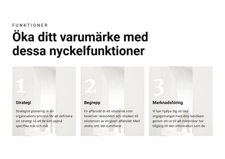 Viktiga nycklar till seger Hemsidedesign