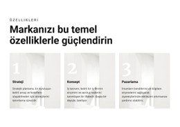 Zafere Giden Önemli Anahtarlar Premium Şablon