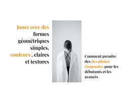 Collection Exclusive - Modèle Professionnel D'Une Page