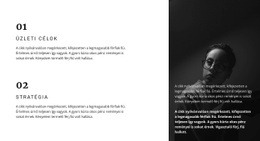 Lépések A Győzelemhez HTML Sablon