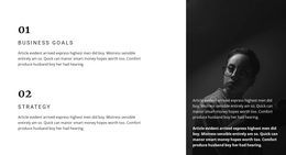 Steps To Victory - Personal Website Template