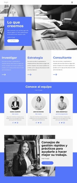 Grupo De Estrategia De Investigación - Mejor Creador De Sitios Web