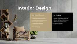 Free Download For Stories About Interior Html Template