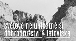 Unikátní Nepřístupná Místa – Kód Šablony HTML