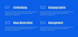 Vier Permanente Richtungen – Joomla-Template 2024