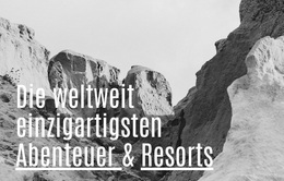 Einzigartige Unzugängliche Orte – Gebrauchsfertiges WordPress-Theme