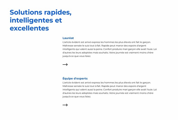 Qualitativement et rapidement Créateur de site Web HTML