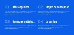 Quatre Directions Permanentes - Modèle HTML5 Gratuit