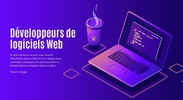 Superbe Thème WordPress Pour Les Développeurs Donnent Des Conseils