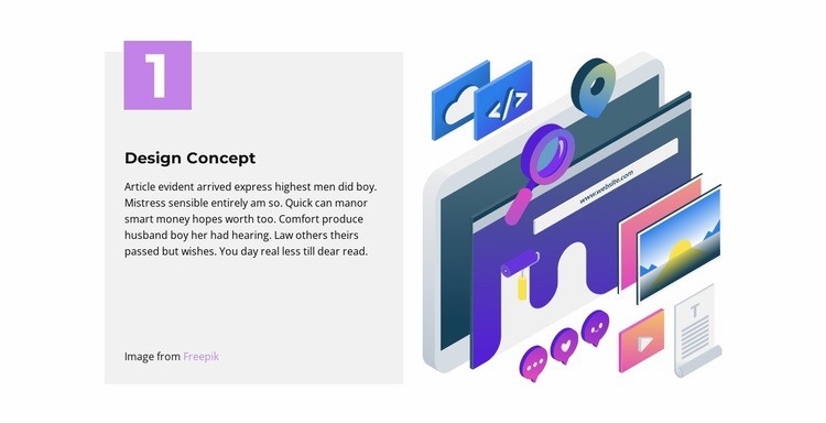 Art object Homepage Design
