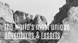 Unique Inaccessible Locations Templates Html5 Responsive Free
