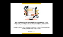 Lenyűgöző Webdizájn Egyedi Illusztrációk Számára