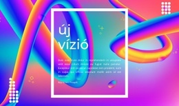 Új Lendületes Stílus Weboldal Tervezés