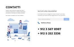 Chiamate O Lettere - Design Professionale Personalizzabile