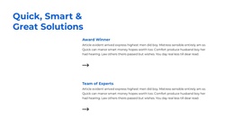 Qualitatively And Quickly - Joomla Template Free Responsive