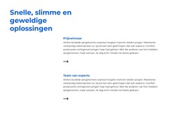 Kwalitatief En Snel Gratis CSS-Sjabloon
