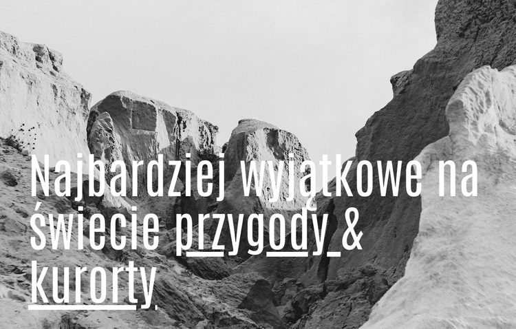 Unikalne niedostępne lokalizacje Motyw WordPress