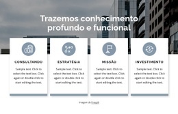 Maquete De Site Gratuita Para Indústria De Consultoria