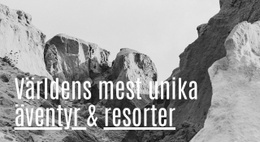 Unika Otillgängliga Platser - Anpassningsbar Mall