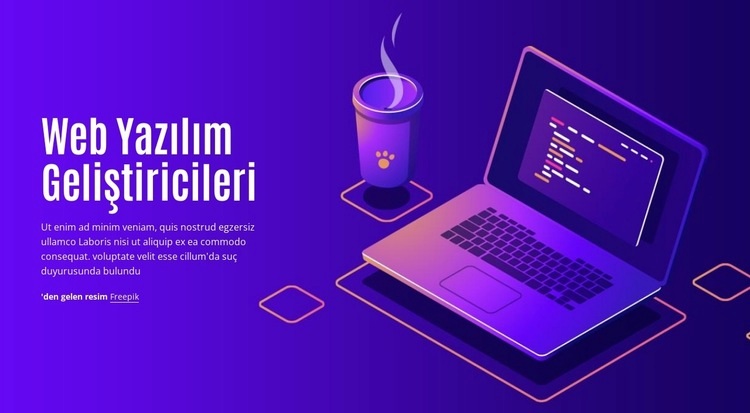 Geliştiriciler tavsiye verir Şablon