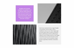 Two Parallel Projects - Website Template