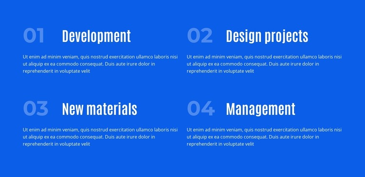 Four Permanent Directions WordPress Website Builder