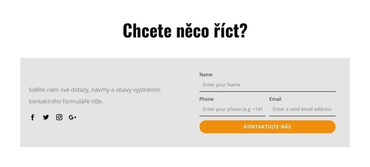 Připojte se k naší aktivní komunitě Šablona HTML