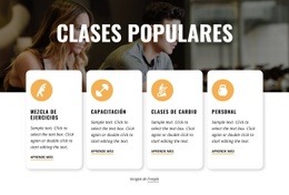 Clases En Vivo - Creador De Sitios Web De Arrastrar Y Soltar