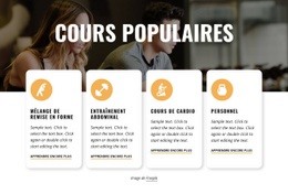 Cours En Direct - Inspiration Pour La Conception De Sites Web