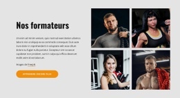 L'Équipe Du Club Sportif - HTML Page Creator