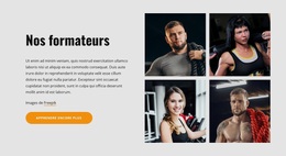 L'Équipe Du Club Sportif - Thème WordPress Exclusif