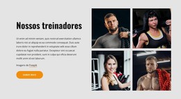 Modelo De Site Para Equipe Do Clube Esportivo