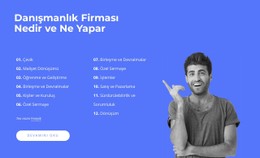 Profesyonel Tavsiye, Rehberlik Ve Uygulanabilir Çözümler Tek Sayfalı Web Sitesi