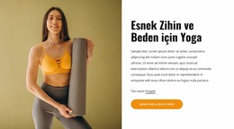 Esnek Zihin Ve Beden Için Yoga Inşaatçı Joomla