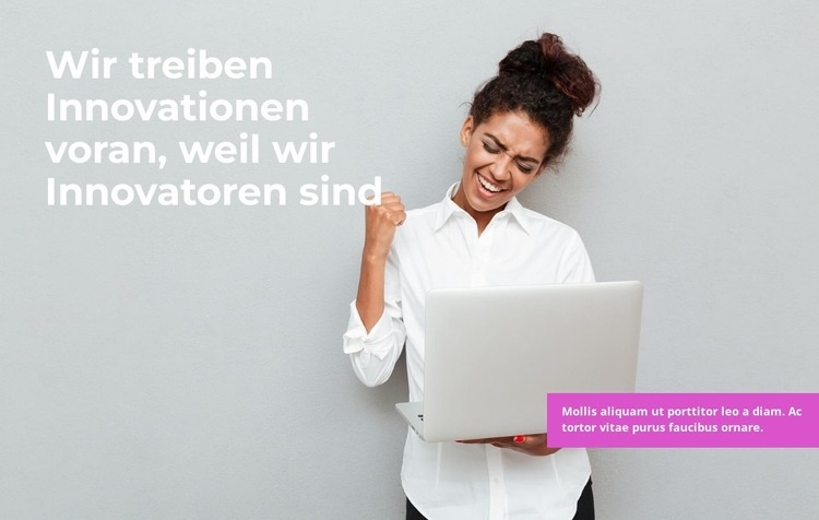 Stärke in der Anpassungsfähigkeit Website Builder-Vorlagen