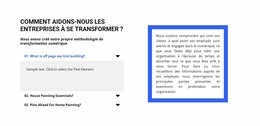 Petite Liste De Questions - Modèles De Création De Pages Gratuits