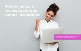 Modelo HTML5 Incrível Para Força Na Adaptabilidade