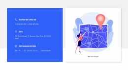 Joomla-Template Für Rufen Sie Für Ein Treffen An