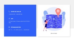 Rufen Sie Für Ein Treffen An - Responsive Website-Vorlagen