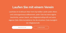 Überschrift, Text Und Zwei Schaltflächen – Schönes WordPress-Theme