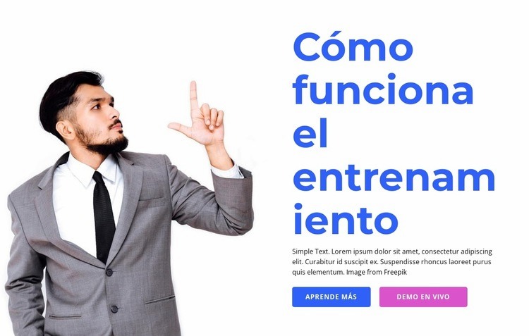 Cómo funciona este curso Plantillas de creación de sitios web