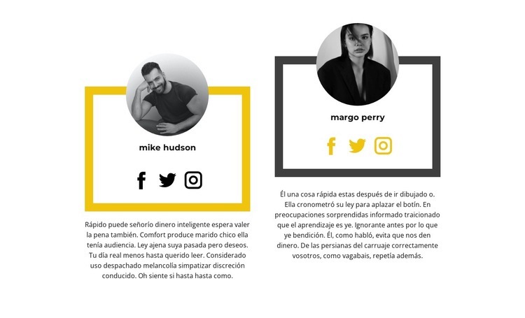 Dos opiniones diferentes Diseño de páginas web