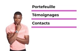 Faire Connaissance Avec Le Candidat - Maquette De Site Web Professionnel Personnalisable