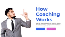 How This Course Works - HTML Website Template
