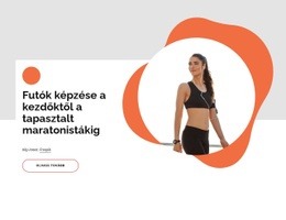 Futó Közösség - HTML Sablon Kód