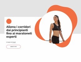 Generatore Di Siti Web Premium Per Comunità Di Corsa