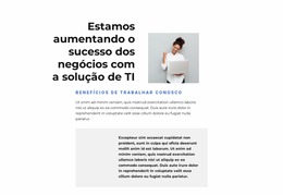 Nós Começamos A Trabalhar - Modelo Joomla Para Download Gratuito