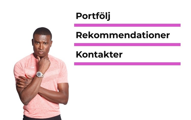 Lär känna kandidaten CSS -mall