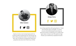 Two Different Opinions - Personal Website Template